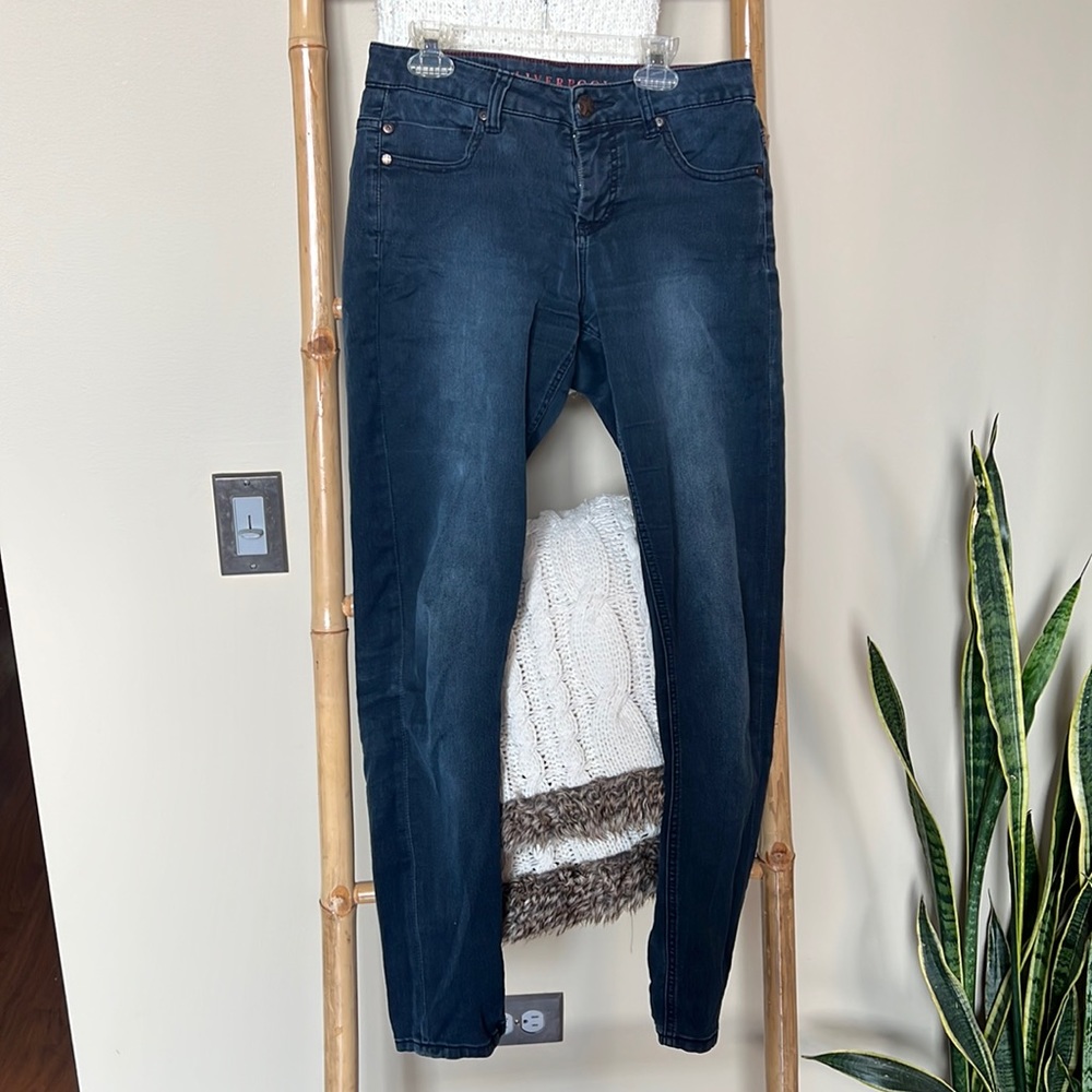 Liverpool jeans co Abby skinny dark wash jeans